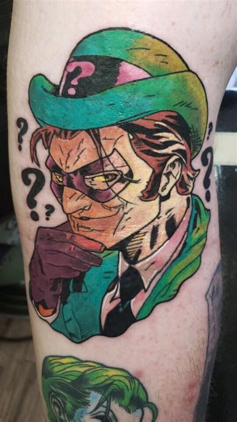Riddler Tattoo Ideas