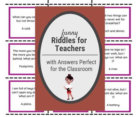 Riddles For Teachers