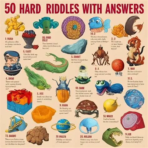 Riddles With Answers Hard
