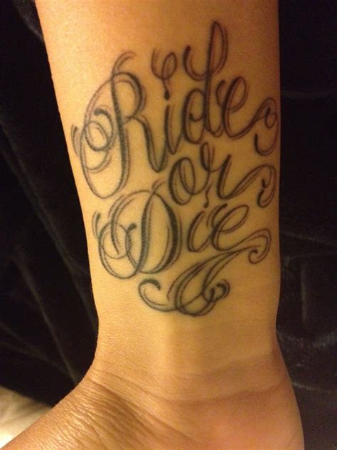 Ride Or Die by debbiejonestattoos at Broadside Tattoo in