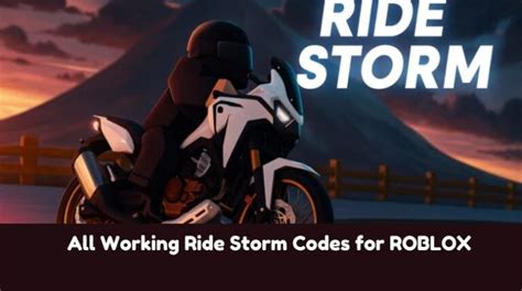 Ride Storm Roblox Codes