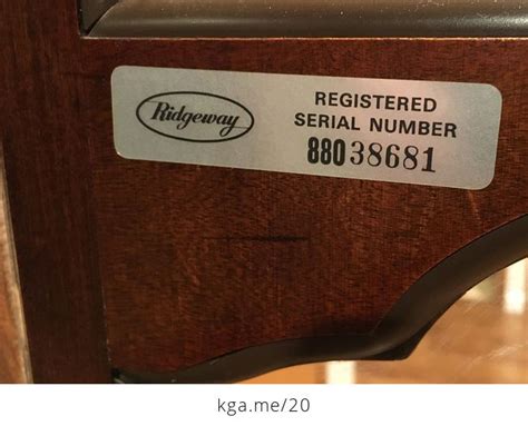 Uncover the Sentimental Story of Your Family's Legacy: Find Your Treasured Ridgeway Grandfather Clock Serial Number Today!