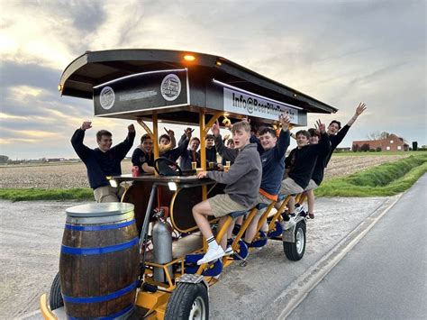Riding Beer Bike
