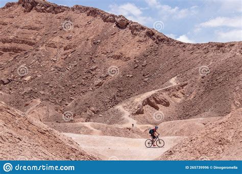 Riding Through Atacama Desert Landscape