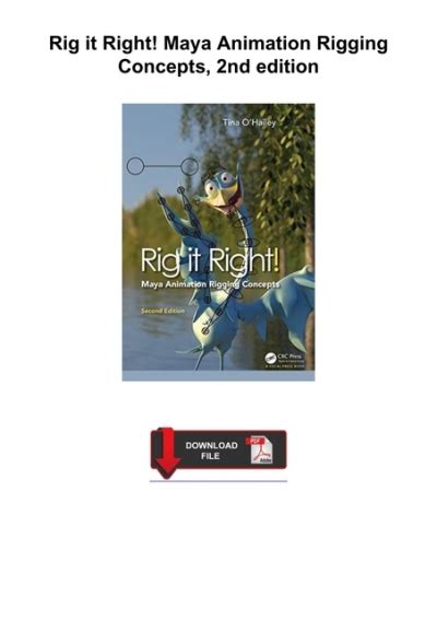 Master Animation Rigging in Maya: Discover the Secrets of Rig It Right Concepts with PDF Guide!