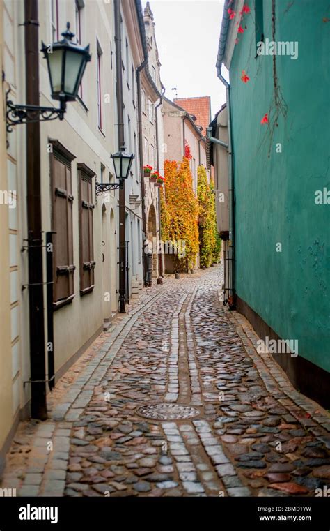 Riga Cobblestone Streets