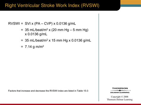 Calculate Right Ventricular Stroke Work Index with Ease: Innovative Calculator Tool for Cardiovascular Assessment