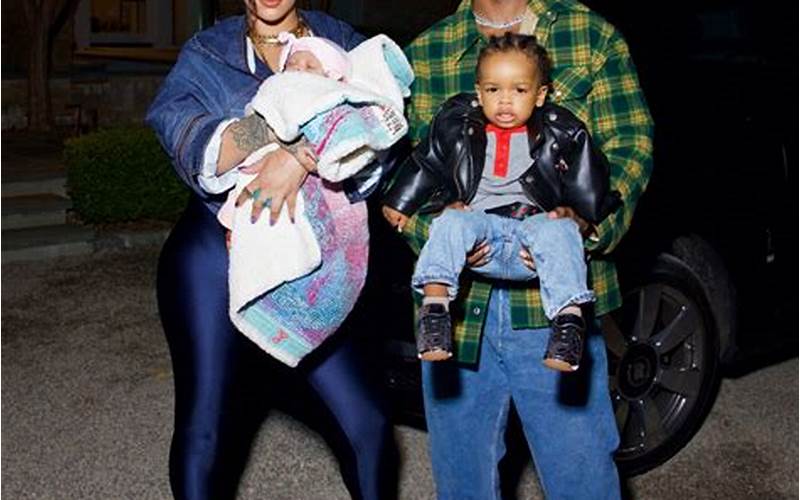 Rihanna With Baby Zephyr