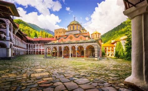 Rila Monastery outside