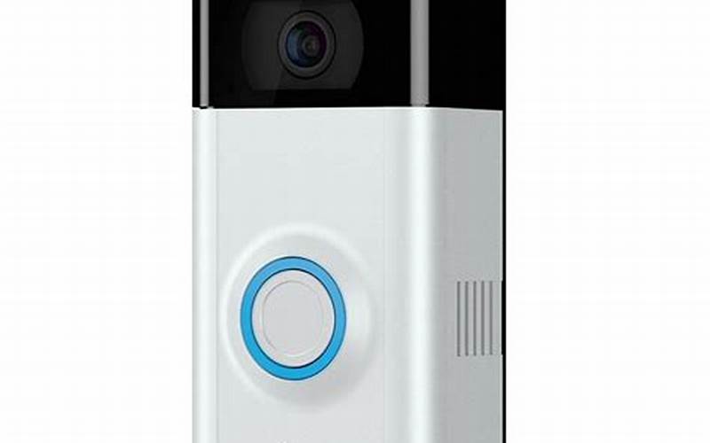 Ring Video Doorbell With 2 Way Talk And Motion Detection