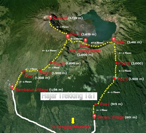 Rinjani Trekking Difficulty