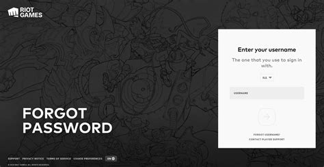 Riot Games Forgot Password
