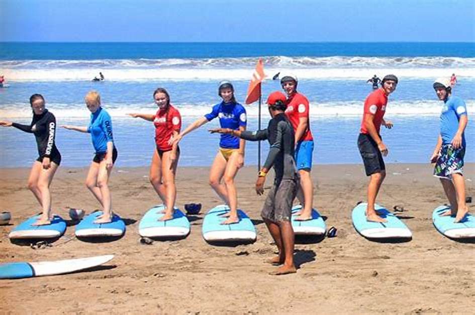 Rip Curl Surf School di Pantai Kuta Bali