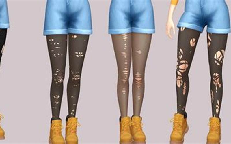 Ripped Tights Sims 4 CC: The Ultimate Guide
