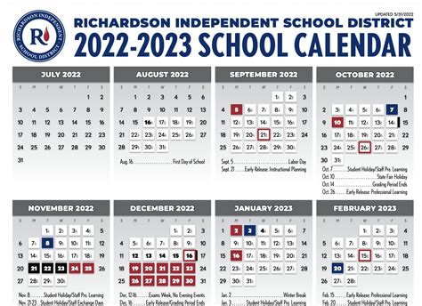 What You Need to Know About the RRISD Academic Calendar for 20212022