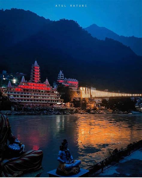Night View from Rishikesh