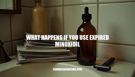Risks of Expired Minoxidil