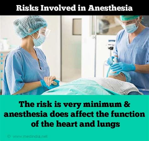 Risks of General Anesthesia
