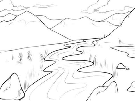 River Coloring Pages