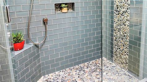 River Rock Shower Tile