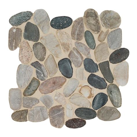 River Rock Tile Floor
