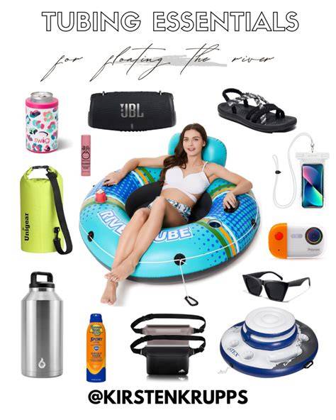 River Tubing Packing Essentials