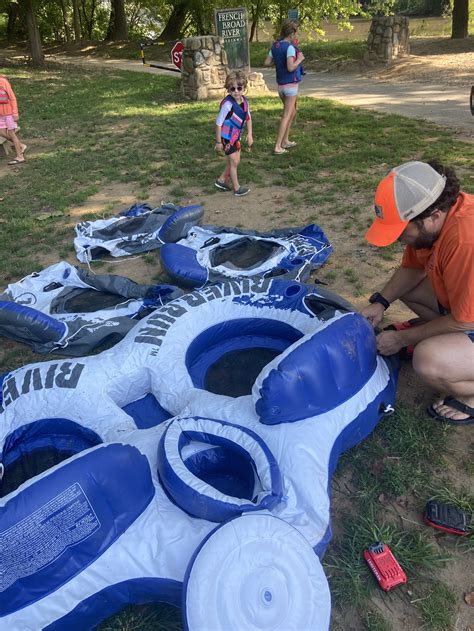 River Tubing Preparation