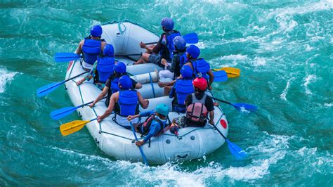 River rafting group