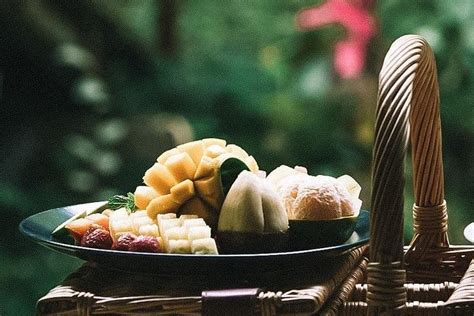 Riverside picnic lunch