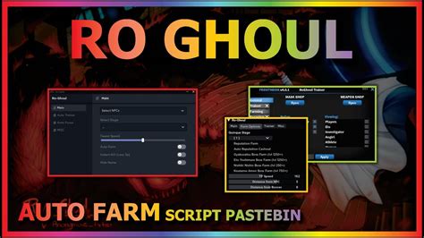 Ro Ghoul Auto Farm Script - Pastebin.com