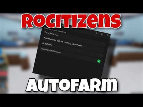 RoCitizens SCRIPT!! AUTOFARM ATUALIZADO - FUNCIONANDO 
