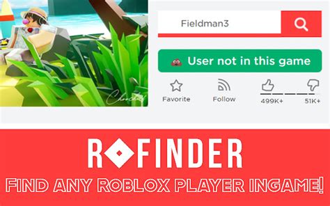 RoFinder - Find Roblox Players Chrome extension