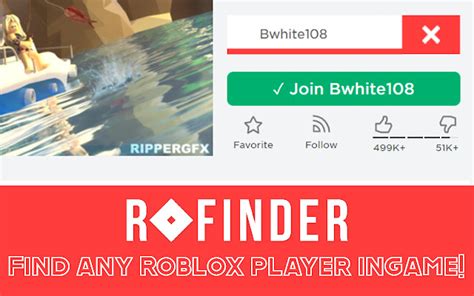 RoFinder - Find Roblox Users Chrome extension