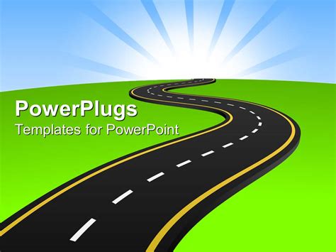 Road Powerpoint Template