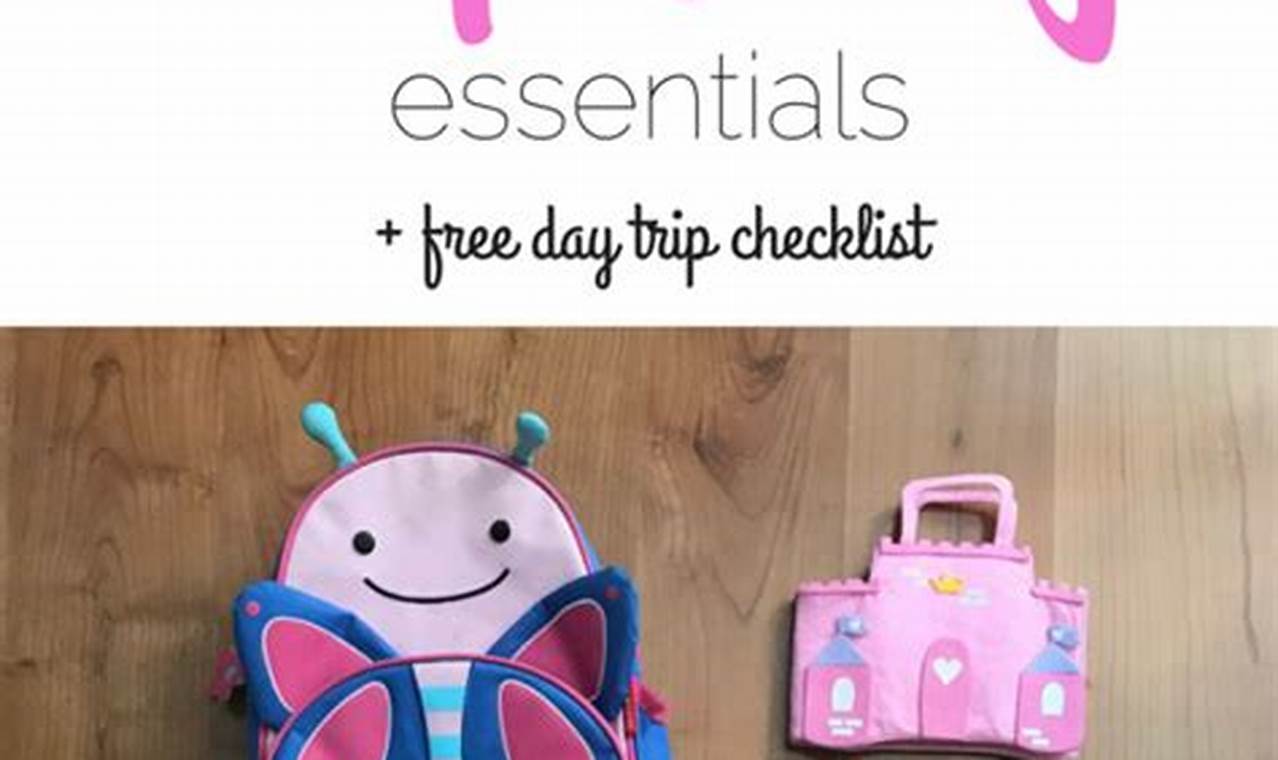 Road trip essentials for diaper changes with toddlers