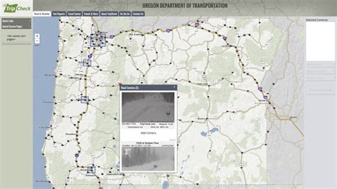Road & Weather Conditions Map | TripCheck - Oregon Traveler 