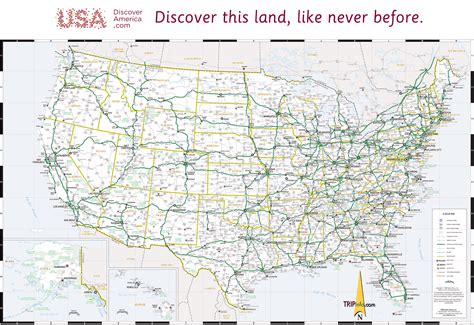 Printable Us Map With Highways