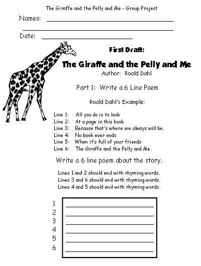 The giraffe, pelly and me Storyboard by nabihah246