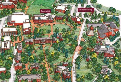 Roanoke College Campus Map