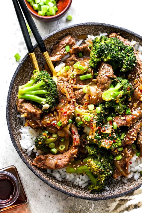 Roasted Broccoli and Beef