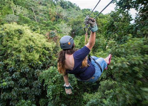 Roatan ziplining