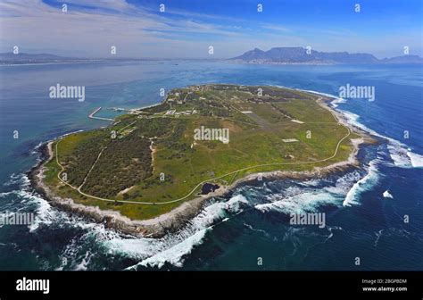 Robben Island aerial view