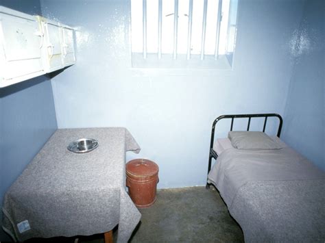 Robben Island prison cell