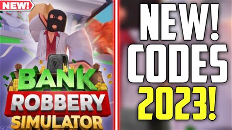 Robbery Simulator Codes - Roblox - June 2023 -