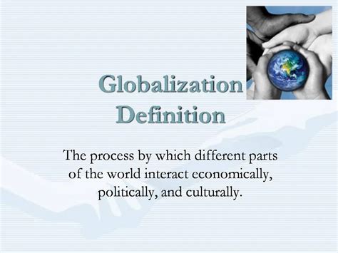 Robert Cox Definition Of Globalization