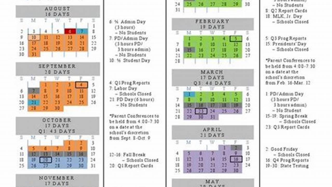 Robertson County School Calendar 2024-2025ndar 2024 2025