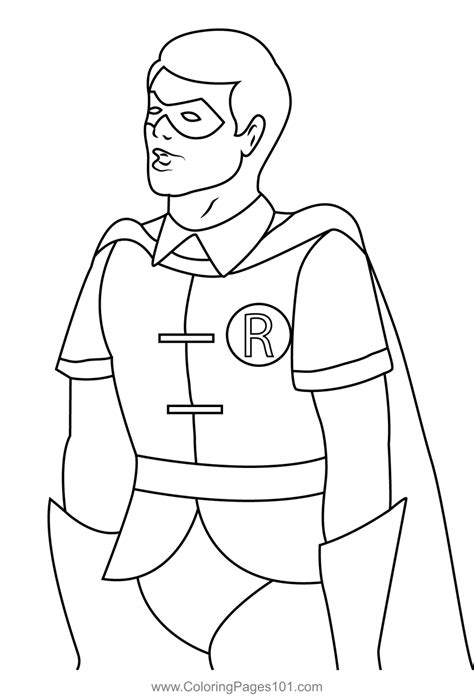 Robin Coloring Pages