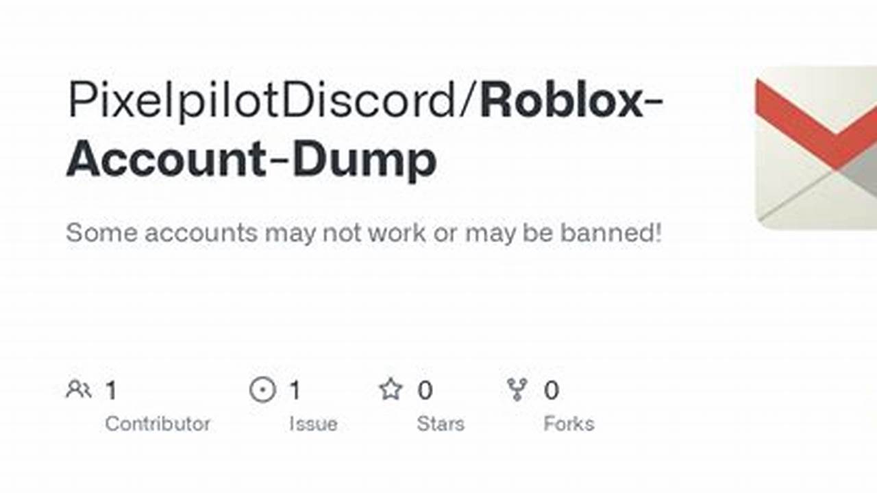 Roblox Account Dump 2024