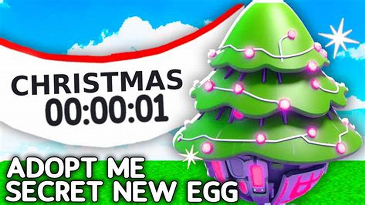 Roblox Adopt Me Christmas Egg 2024