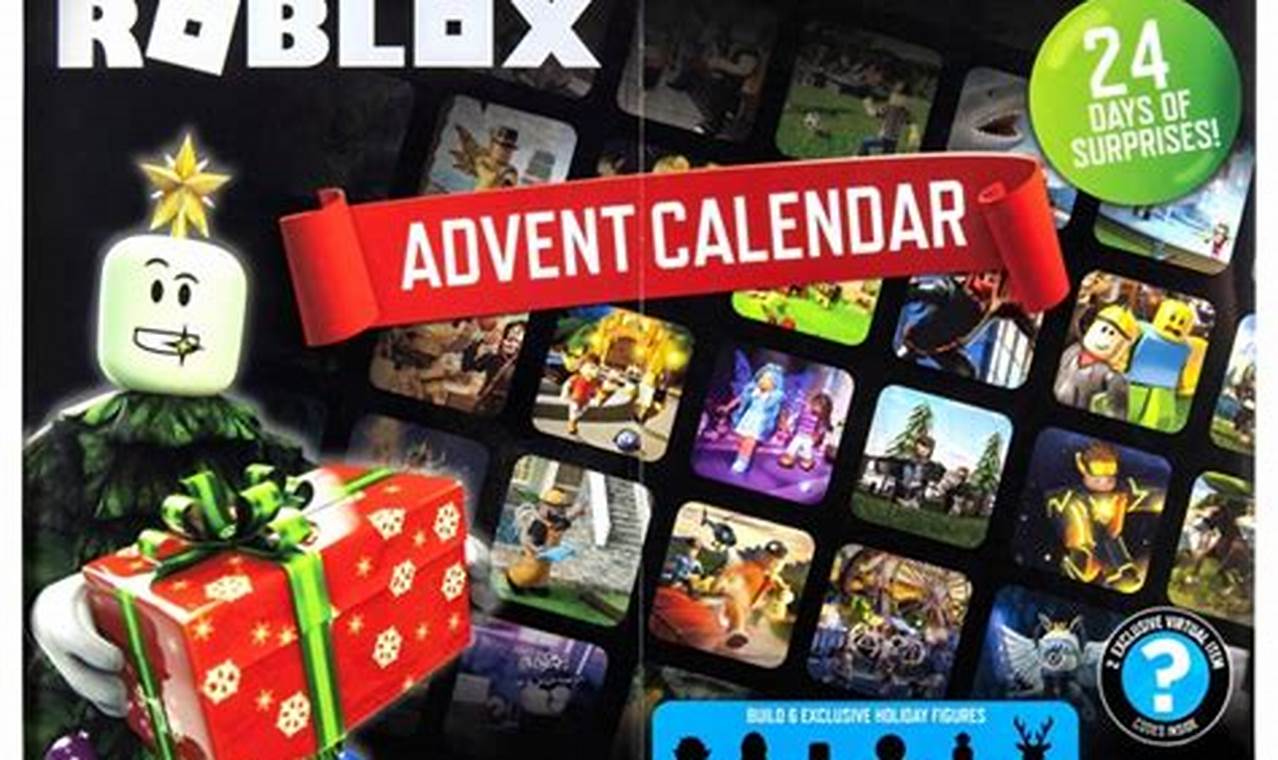 Roblox Advent Calendar 2024 Smyths